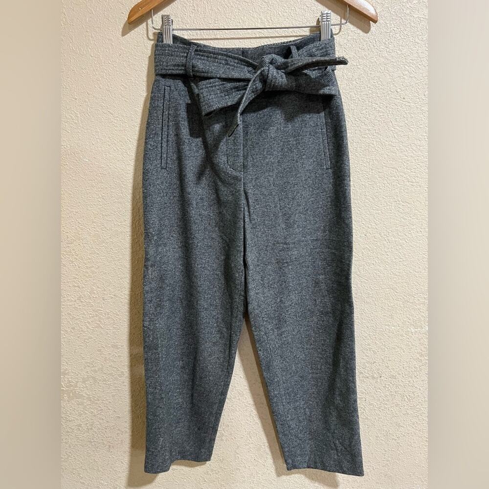 Wilfred | Aritzia Jallade gray tweed high rise pants NEW 4